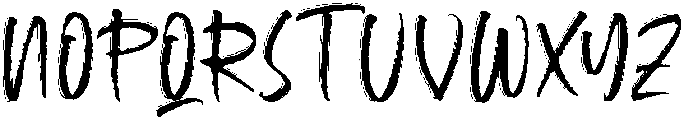 Hallow Mistelar otf (400) Font UPPERCASE