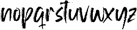 Hallow Mistelar otf (400) Font LOWERCASE