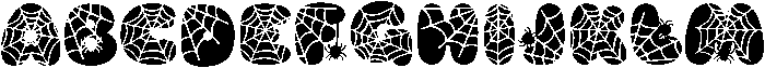 Halloweb Regular otf (400) Font UPPERCASE