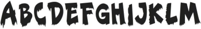 Halloween Autumn Regular otf (400) Font LOWERCASE