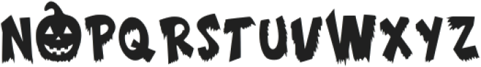 Halloween Autumn Regular otf (400) Font LOWERCASE