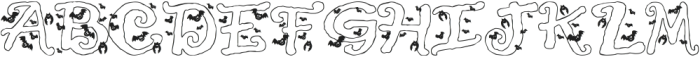 Halloween Bats ttf (400) FONT