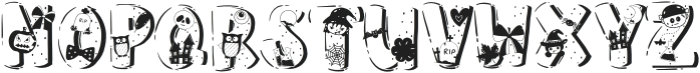 Halloween Boo Regular otf (400) Font UPPERCASE