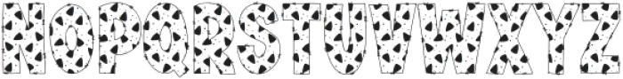 Halloween Candy1 Regular otf (400) Font UPPERCASE