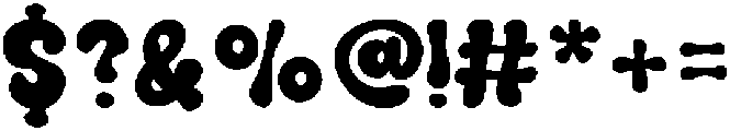 Halloween Dancing Regular otf (400) Font OTHER CHARS