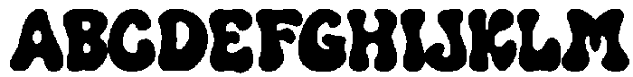 Halloween Dancing Regular otf (400) Font UPPERCASE