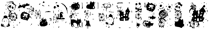 Halloween Ghost Regular otf (400) Font UPPERCASE