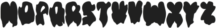 Halloween Melted otf (400) Font UPPERCASE