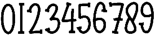Halloween Nightmare Regular otf (400) Font OTHER CHARS