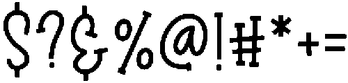 Halloween Nightmare Regular otf (400) Font OTHER CHARS