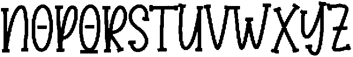 Halloween Nightmare Regular otf (400) Font UPPERCASE