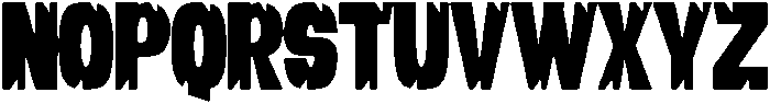 Halloween Party Regular otf (400) Font UPPERCASE