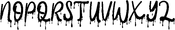 Halloween Party otf (400) Font UPPERCASE