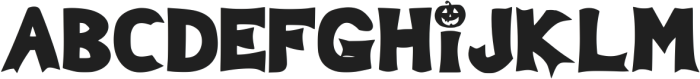Halloween Pumpkin Regular ttf (400) FONT