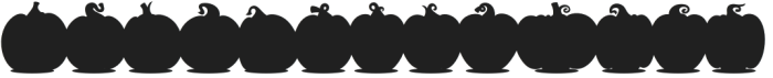 Halloween Pumpkins Regular otf (400) Font UPPERCASE
