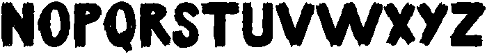 Halloween Regular otf (400) Font LOWERCASE