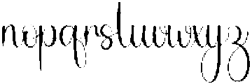 Halloween Regular otf (400) Font LOWERCASE