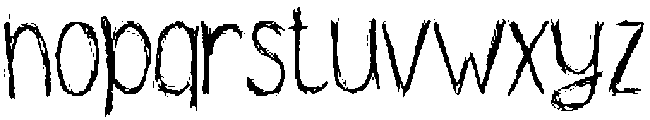 Halloween Regular otf (400) Font LOWERCASE