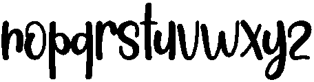 Halloween School Regular otf (400) Font LOWERCASE