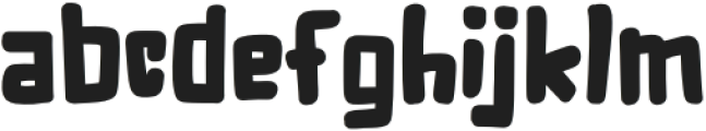 Halloween cube Regular otf (400) Font LOWERCASE