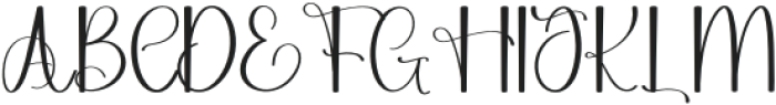 HalloweenHandwriting Regular otf (400) Font UPPERCASE