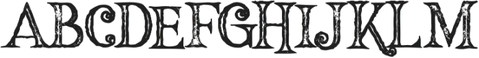 Hallowen Bold Inline Grunge otf (700) Font UPPERCASE