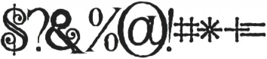 Hallowen Inline otf (400) Font OTHER CHARS