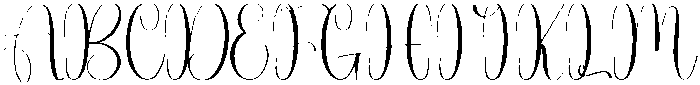 Hallowen Regular otf (400) Font UPPERCASE