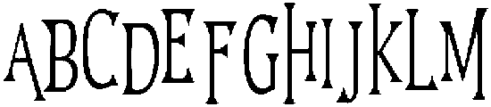 Hallows otf (400) Font UPPERCASE