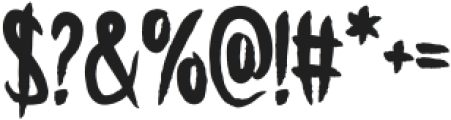 Hallowtide otf (400) Font OTHER CHARS