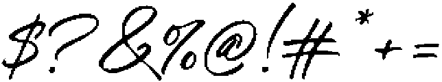 Hallrack otf (400) Font OTHER CHARS