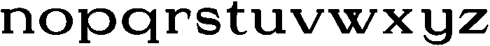 Halmera Thornwood Bold otf (700) Font LOWERCASE
