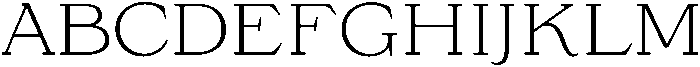 Halmera Thornwood Light otf (300) Font UPPERCASE