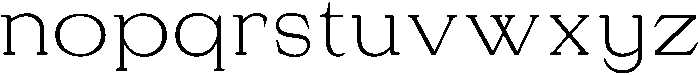 Halmera Thornwood Light otf (300) Font LOWERCASE