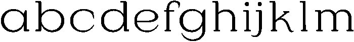 Halmera Thornwood Regular otf (400) Font LOWERCASE