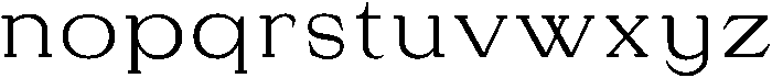 Halmera Thornwood Regular otf (400) Font LOWERCASE