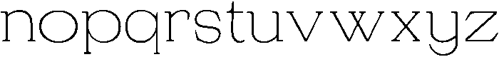 Halmera Thornwood Thin otf (100) Font LOWERCASE