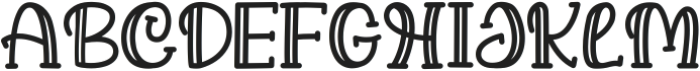 Halo Domas Regular otf (400) Font UPPERCASE