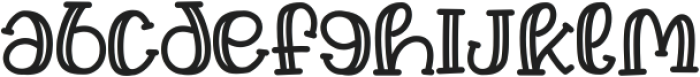 Halo Domas Regular otf (400) Font LOWERCASE