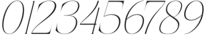 Haloyen Italic otf (400) Font OTHER CHARS