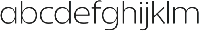 Haltto Light otf (300) Font LOWERCASE