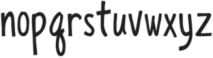 Haluwin otf (400) Font LOWERCASE