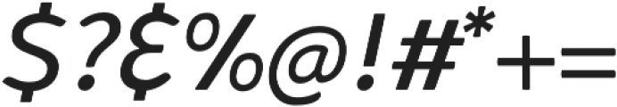 HalvorsenPro Bold Italic otf (700) Font OTHER CHARS