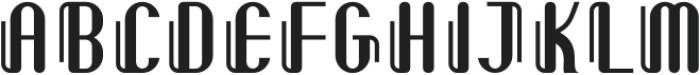 Hambalant Regular otf (400) Font UPPERCASE