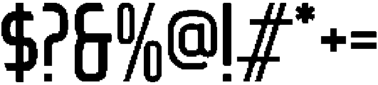 Hamburg Bold otf (700) Font OTHER CHARS