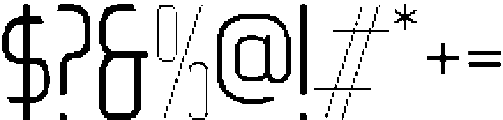Hamburg Light otf (300) Font OTHER CHARS