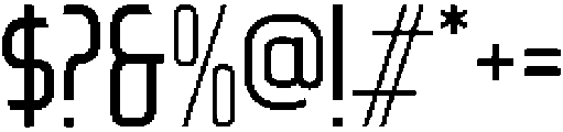 Hamburg Medium otf (500) Font OTHER CHARS