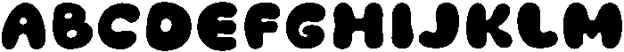 Hamburg Regular otf (400) Font UPPERCASE