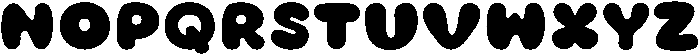 Hamburg Regular otf (400) Font UPPERCASE