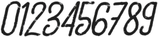 Hamilltown Italic otf (400) Font OTHER CHARS